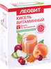 Кисель ЛЕОВИТ Витаминный форте, 10 витаминов, в пакетиках, 5х20г - фото 3