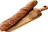 Багет ржано-пшеничный ЛЕНТА FRESH Деревенский на закваске, 300г - фото 0