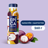Йогурт питьевой EPICA с маракуйей и мангостином 2,5%, без змж, 260г - фото 1