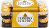 Конфеты FERRERO ROCHER из молочного шоколада с кремовой начинкой, 200г - фото 0
