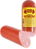 Колбаса копчено-вареная ПАПА МОЖЕТ Сервелат Зернистый, 350г - фото 0