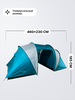 Палатка 4-местная ACTIWELL 210х240х130(внутри)/460х230х185см, Арт. 
MU2010 - фото undefined