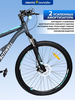 Велосипед горный ACTIWELL Hurricane 27,5", цвет графит, голубой, Арт. 
HUR26AL-U - фото undefined
