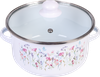 Кастрюля HOMECLUB Enamel, деколь, в ассортименте, 2.7л - фото 3