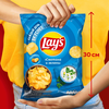 Чипсы картофельные LAY'S Сметана и зелень, 140г - фото undefined
