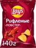 Чипсы картофельные LAY'S Рифленые Лобстер, 140г - фото 0