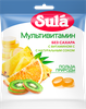 Карамель леденцовая SULA Мультивитамин, без сахара, 60г - фото 0