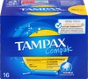 Тампоны TAMPAX Compack Regular, 16шт - фото undefined