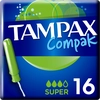 Тампоны TAMPAX Compak Super, с аппликатором, 16шт - фото undefined