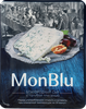Сыр MONBLU с голубой благородной плесенью 50%, без змж, 100г - фото 0