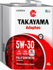 Масло моторное TAKAYAMA синтетическое SAE 5W-30 API SL/СF, 4л - фото 1