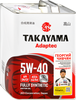 Масло моторное TAKAYAMA синтетическое SAE 5W-40 API SN/СF, Арт. 
605521/605587, 4л - фото 2