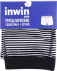 Трусы мужские INWIN боксеры р. 46–54, белый/темно-синий, Арт. ATL-24005-A - фото 1