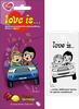 Ароматизатор AROMA RICHE Love Is с ароматом вишня-лимон/кола-лимон, подвесной - фото 1