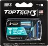 Кассеты сменные для бритья TOPTECH Razor 3, 4шт - фото 0