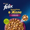 Корм влажный для взрослых кошек FELIX Sensations Утка в желе со шпинатом, 75г - фото undefined