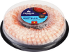Креветки варено-мороженые COCKTAIL SHRIMP с соусом, очищенные с 
хвостиком 51/60, 453г - фото 0