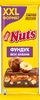 Шоколад молочный NUTS с фундуком и брауни, 180г - фото 0