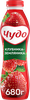Йогурт питьевой ЧУДО Клубника, земляника 1,9%, без змж, 680г - фото 0