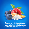 Каша злаковая детская АГУША Укрепляй-ка, молочная с черникой, малиной и яблоком 2,7%, с 6 месяцев, 200мл - фото 2