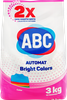 Стиральный порошок для цветного белья ABC, 3кг - фото 0