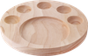 Подставка для яиц HOMECLUB Wood, пасхальная, 20x20x2см, каучуковое дерево Арт. MSRB-1 - фото 0