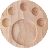Подставка для яиц HOMECLUB Wood, пасхальная, 20x20x2см, каучуковое дерево Арт. MSRB-1 - фото 1
