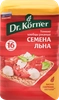 Хлебцы ржаные DR KORNER с семенами льна, 100г - фото 0