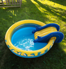 Бассейн надувной ACTIWELL Aqua 148х26см, с горкой, Арт. GB-032807 - фото 1