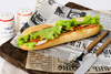 Брускетта ЛЕНТА FRESH с карбонатом, салями и горчичным соусом, 250г - фото 3