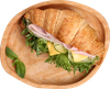Круассан ЛЕНТА FRESH с ветчиной и соусом Цезарь, 170г - фото 1