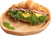 Круассан ЛЕНТА FRESH с ветчиной и соусом Цезарь, 170г - фото 0
