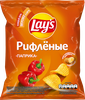 Чипсы картофельные LAY'S Рифленые со вкусом паприки, 70г - фото 1