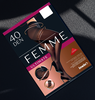 Колготки женские INWIN Femme Ultimate 40 den nero 5, Арт. 020 PLT - фото 1