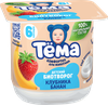 Биотворог для детского питания ТЕМА с клубникой и бананом 4%, без змж, 95г - фото undefined