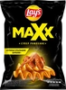 Чипсы картофельные LAY'S Max, со вкусом куриные крылышки барбекю, 110г - фото 1