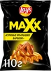 Чипсы картофельные LAY'S Max, со вкусом куриные крылышки барбекю, 110г - фото 0