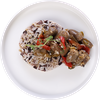 Куриные сердечки ЛЕНТА FRESH в соусе терияки с рисом микс, 330г - фото undefined