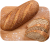 Хлеб ЛЕНТА FRESH с отрубями на закваске, 300г - фото 1