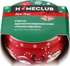 Свеча HOMECLUB Новогодняя ароматизированная в металлической банке - фото 1