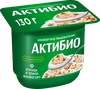 Биойогурт АКТИБИО Отруби, злаки 2%, без змж, 130г - фото 0