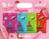 Набор подарочный женский VILENTA Vitamins masks, 4шт - фото 0