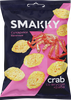Сухарики пшеничные SMAKKY Краб, багетные, 50г - фото 0
