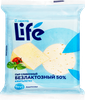 Сыр ЛЕНТА LIFE Сливочный безлактозный 50%, без змж, 180г - фото 0