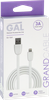 Кабель GAL CU-1243/3142 USB A – 8pin 3A 1,2м, TPE - фото 2