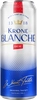 Напиток пивной KRONE BLANCHE BIERE пастеризованный 4,5%, 0.45л - фото 0