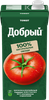 Нектар ДОБРЫЙ Томатный с сахаром и солью, 2л - фото 0