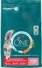 Корм сухой для кошек PURINA ONE с высоким содержанием лосося, для стерилизованных, 3кг - фото 0