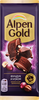 Шоколад ALPEN GOLD с фундуком и изюмом, 80г - фото 0