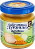 Пюре мясо-овощное БАБУШКИНО ЛУКОШКО Рагу овощное с цыпленком, с 6 месяцев, 100г - фото 0